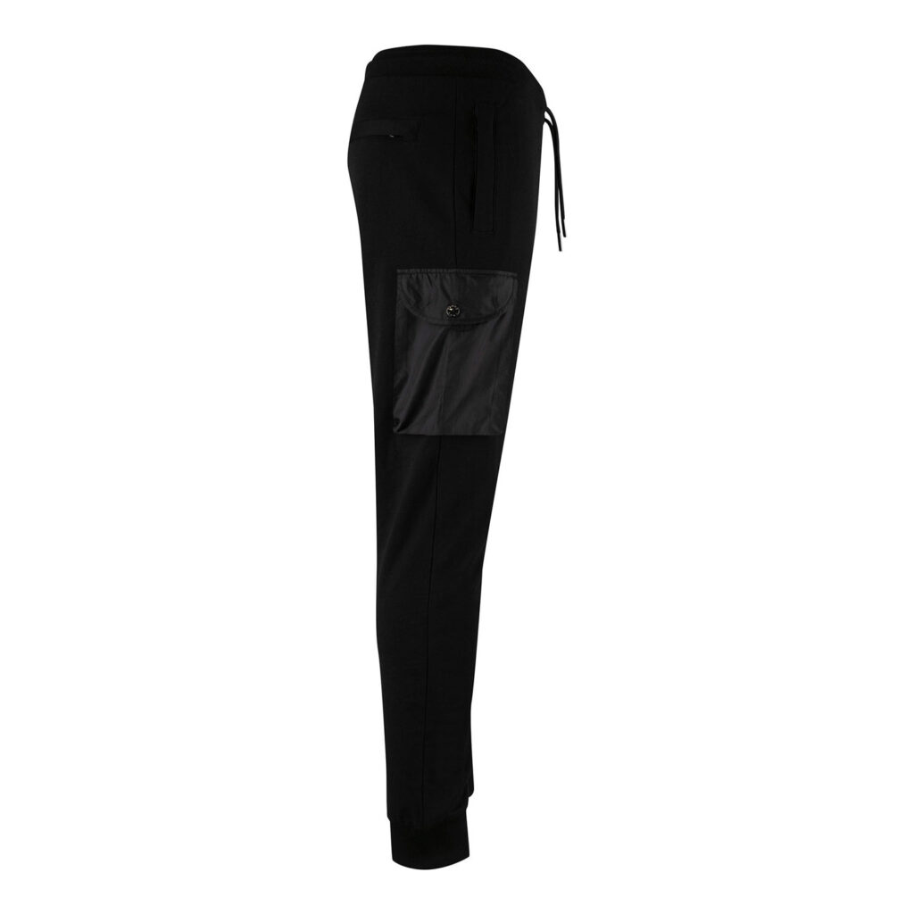 Luke Ealing Contrast Regular Fit Joggers - Black