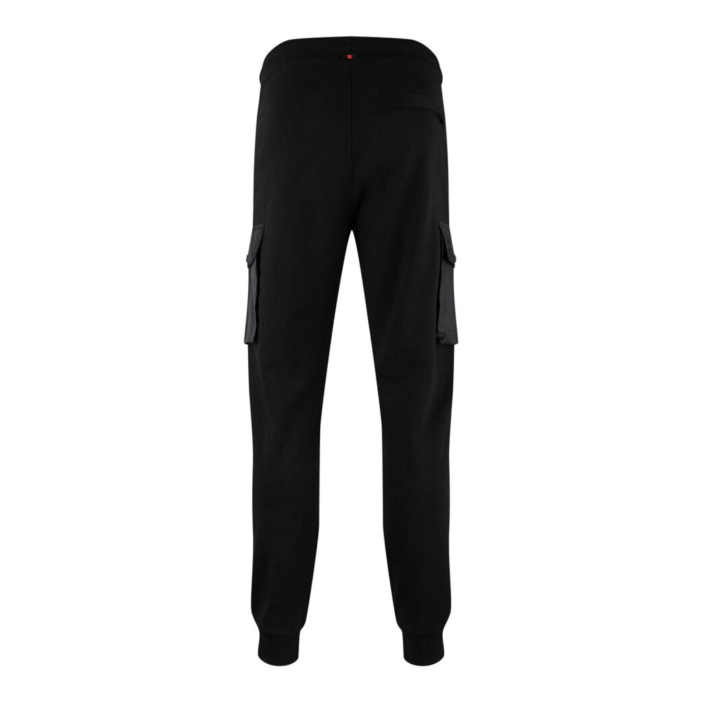 Luke Ealing Contrast Regular Fit Joggers - Black