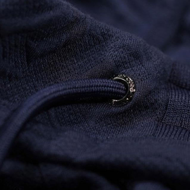Luke Ellation Embossed Regular Fit Short - Very Dark Navy