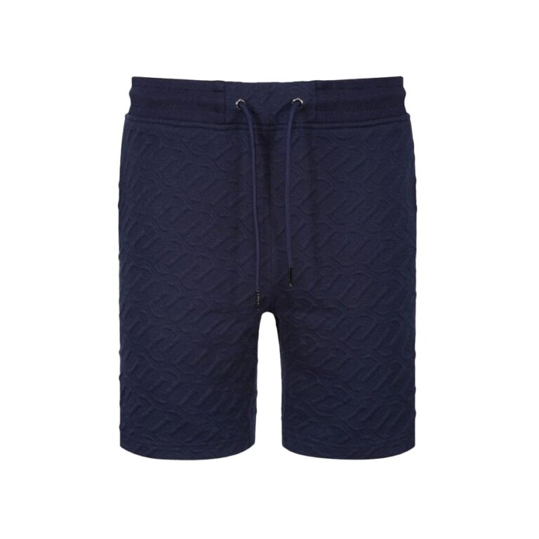 Luke Ellation Embossed Regular Fit Short - Very Dark Navy
