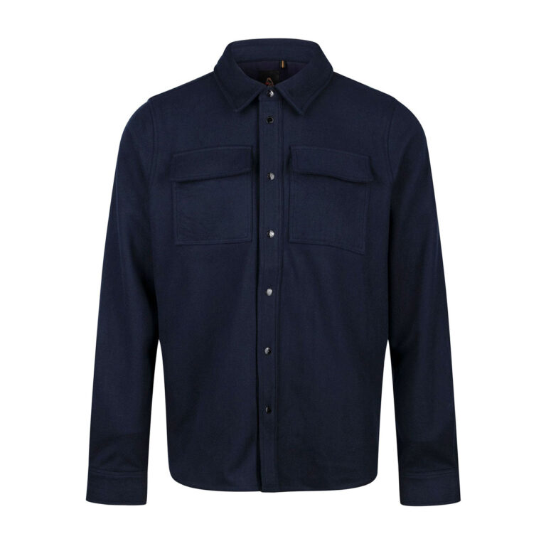Luke Ettrick Overshirt - Dark Navy
