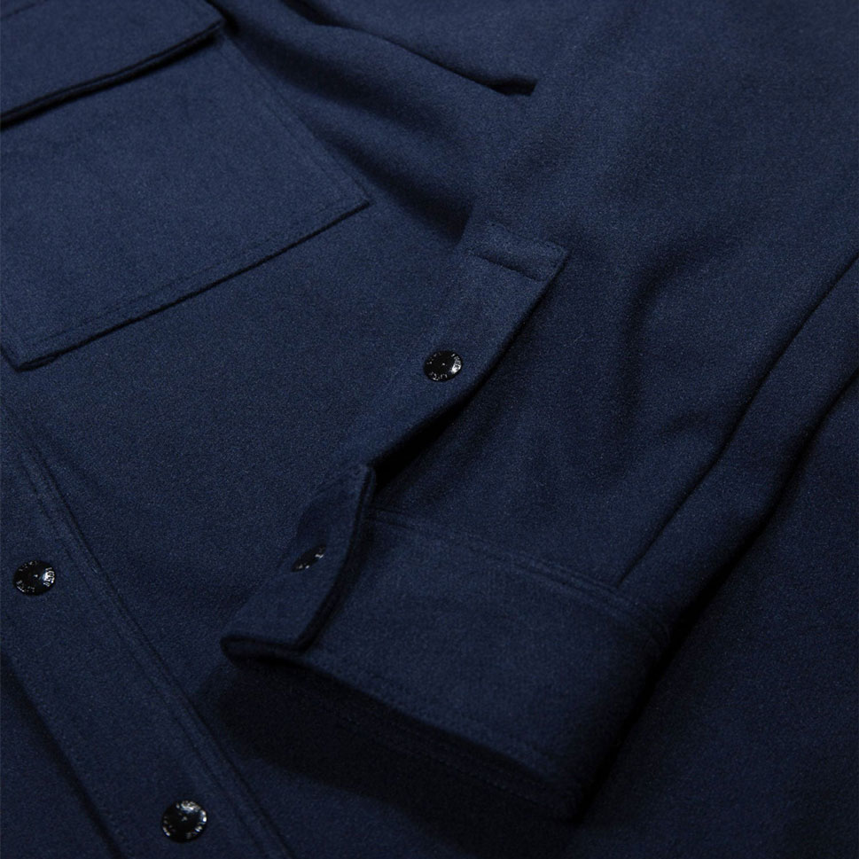 Luke Ettrick Overshirt - Dark Navy
