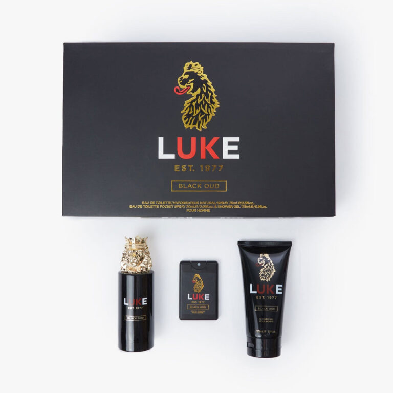 Luke Fragrance And Shower Gel Gift Set - Black