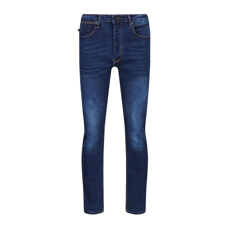 Luke Freddie Stretch Slim Straight Fit Jean - Blue Dawn