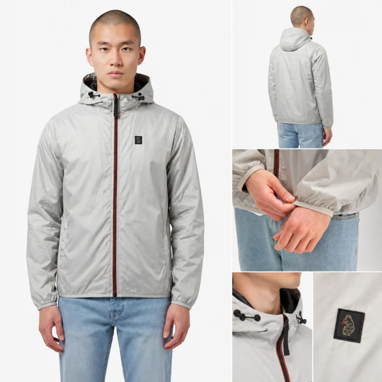 Luke Garnedd 1000 Jacket 55GSM - Ice Grey