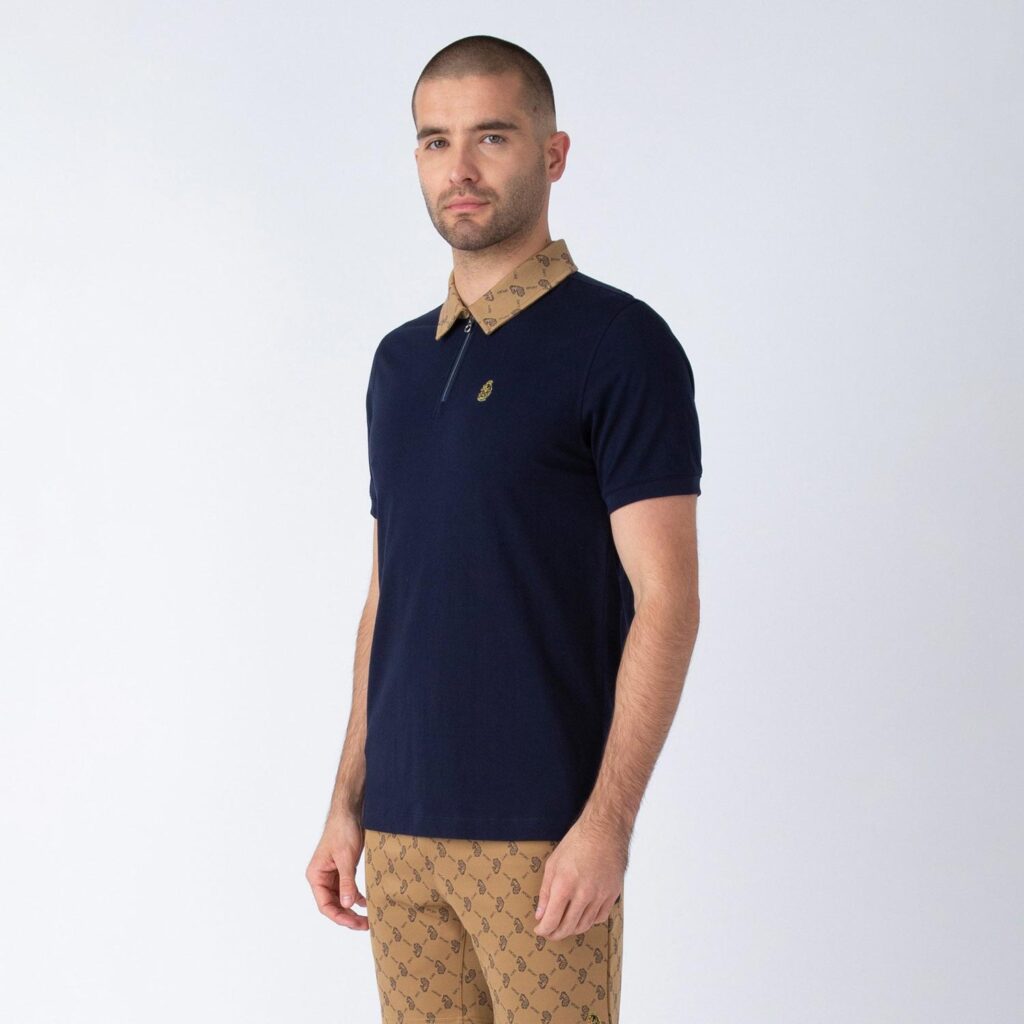 Luke Henderson Regular Fit Polo Shirt - Dark Navy