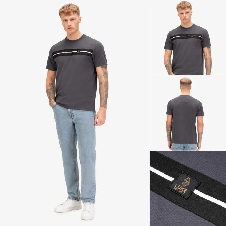 Luke Hopkins 1000 T-Shirt 240GSM - Charcoal
