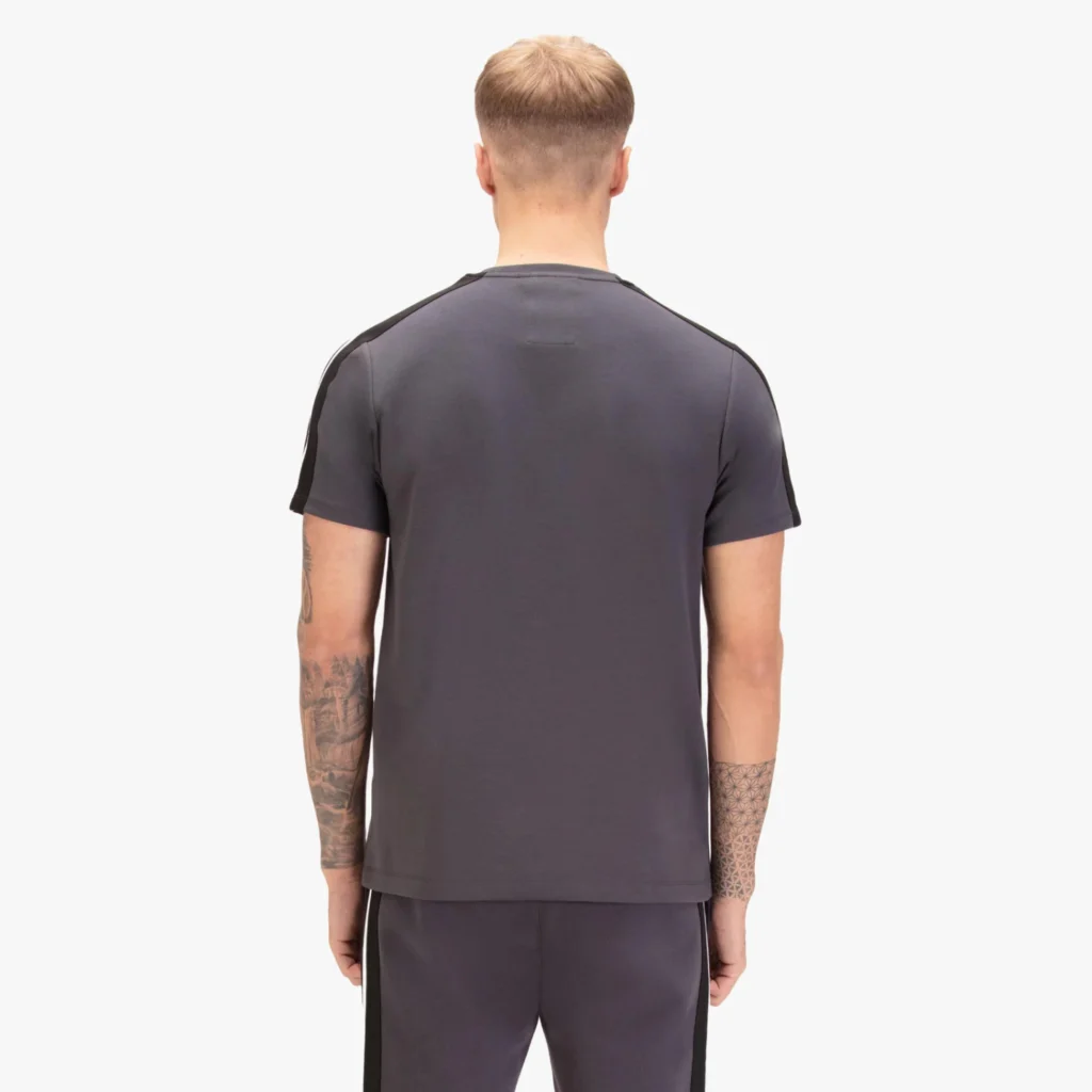 Luke Imperial 1000 Trim Tape T-Shirt - Charcoal