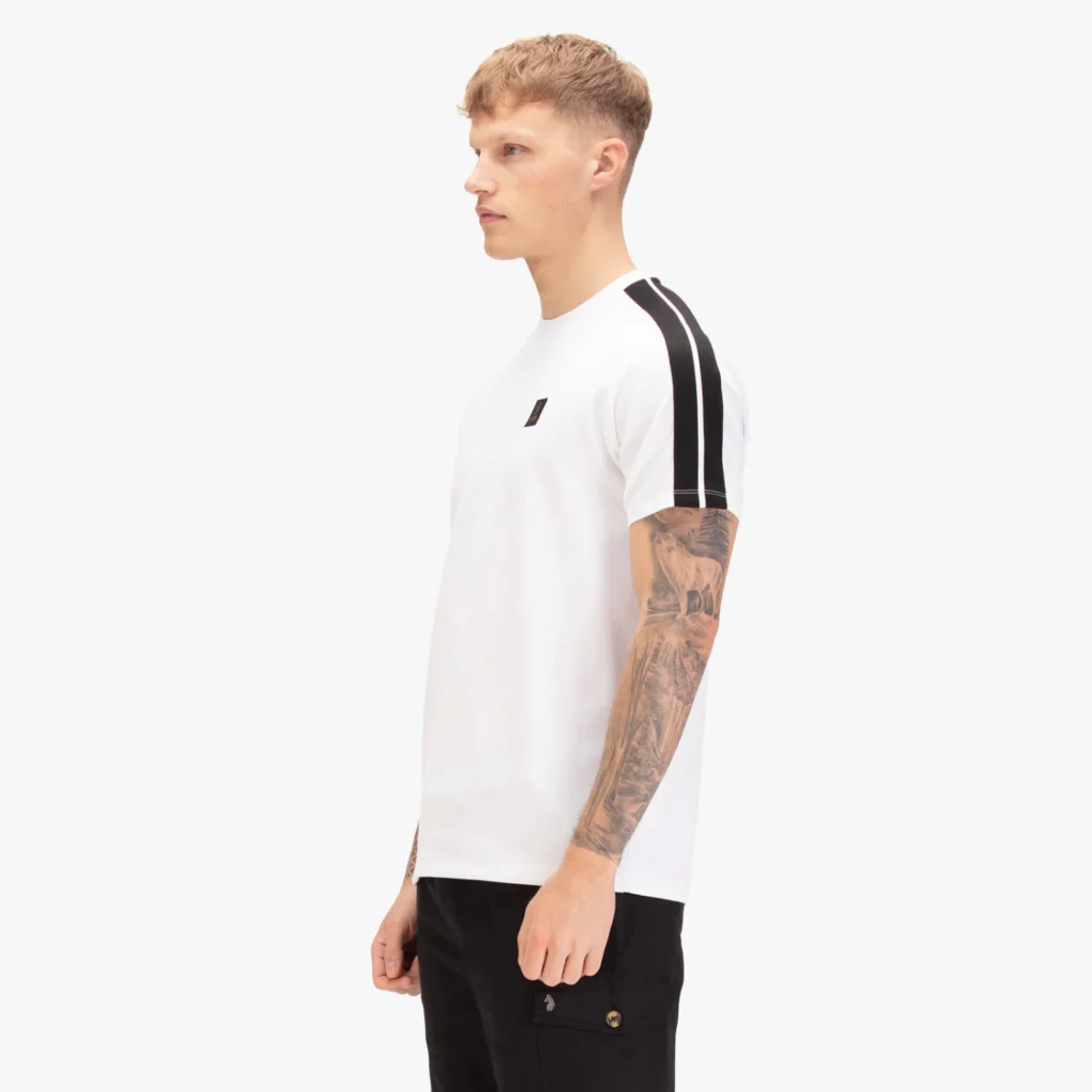 Luke Imperial 1000 Trim Tape T-Shirt - White