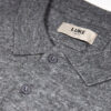 Luke Kingsbridge Long Sleeve Knitted Polo - Mid Mrl Grey