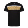 Luke Lions Den Overprint Regular Fit Short Sleeve T-Shirt - Black Gold/White