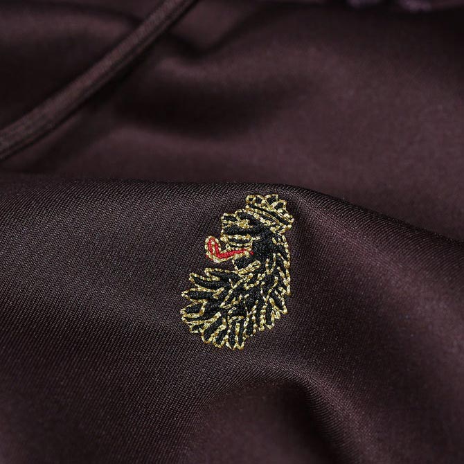 Luke Lions Share Regular Fit Long Sleeve Hoodie - Merlot