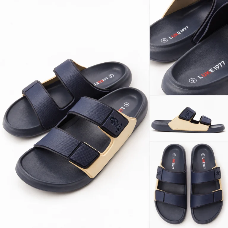 Luke Lisbon Double Strap Sandle - Stone