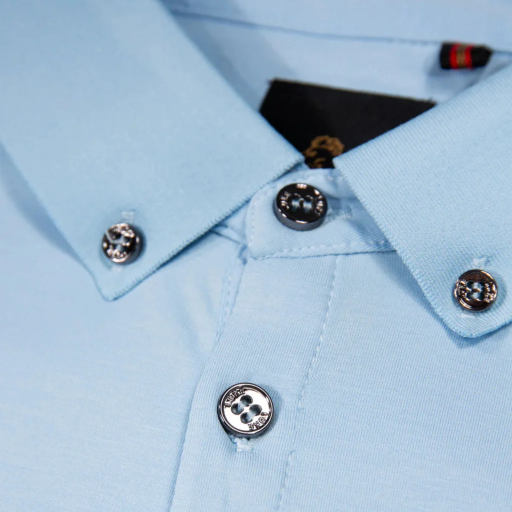 Luke Macau Premium Modal Polo 180GSM - Sky Blue