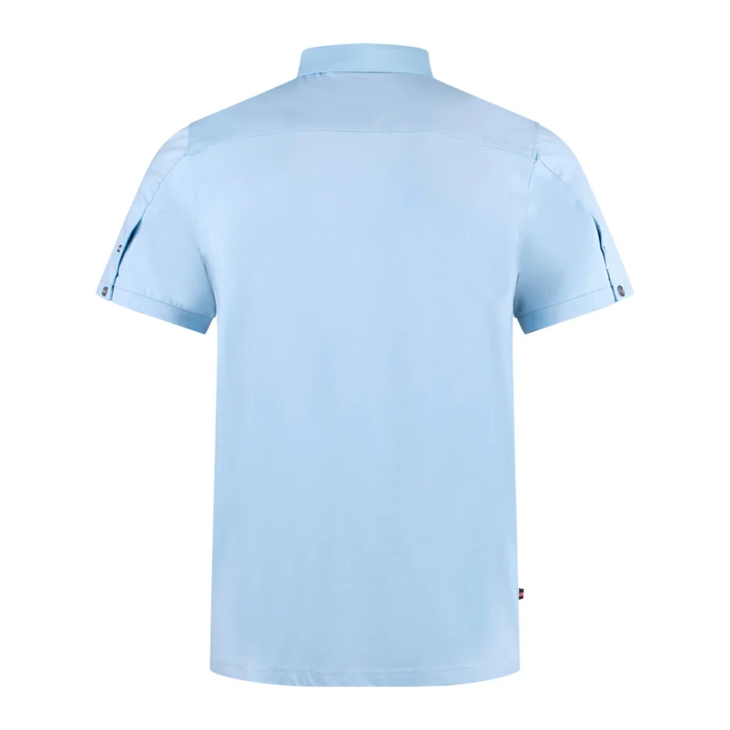 Luke Macau Premium Modal Polo 180GSM - Sky Blue