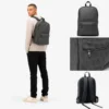 Luke Maguire Overprint Backpack - Black