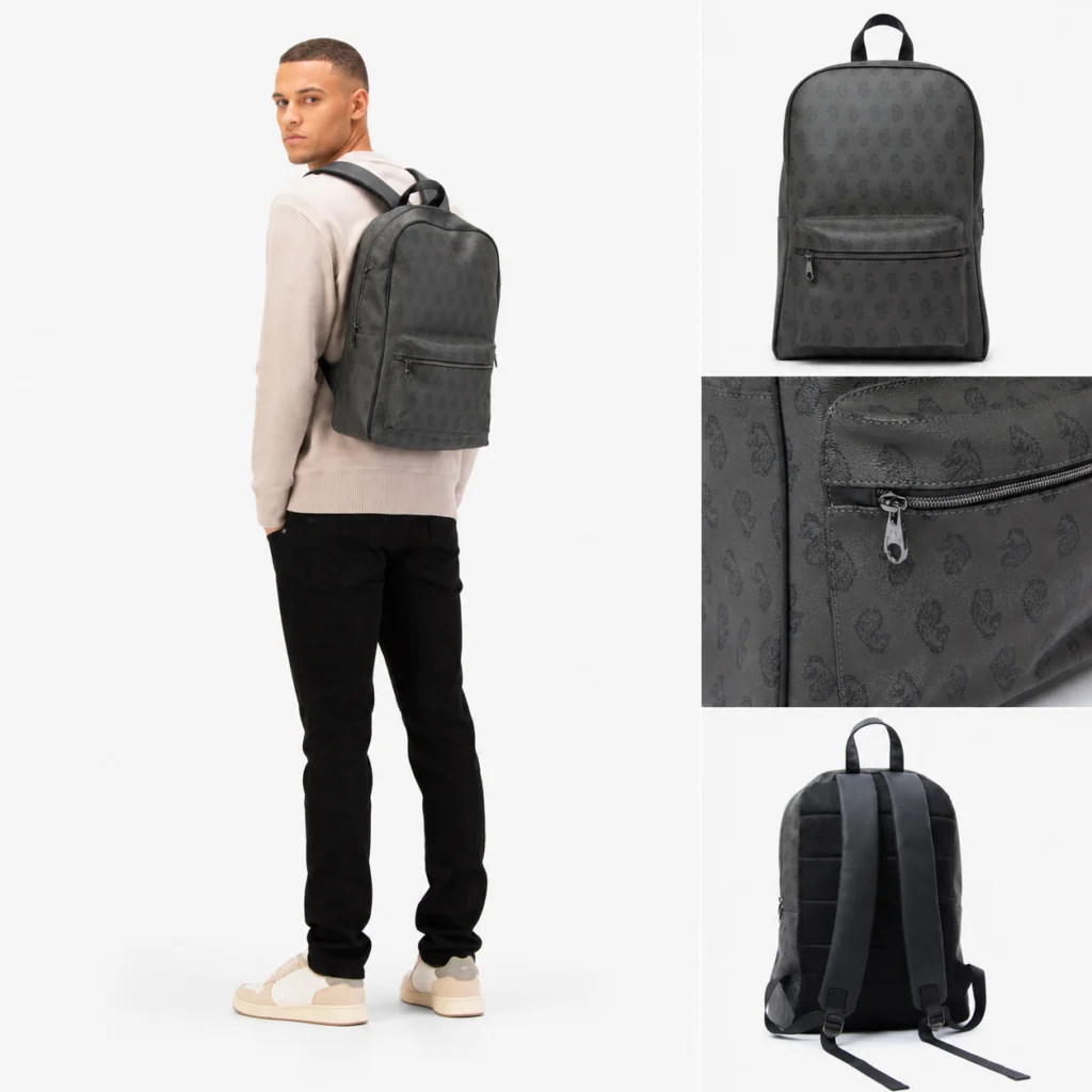 Luke Maguire Overprint Backpack - Black
