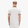 Luke Makati Cotton Pique Polo Shirt - Ice Grey