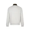 Luke Makati Zip Through Sweat Shirt - Ice Grey