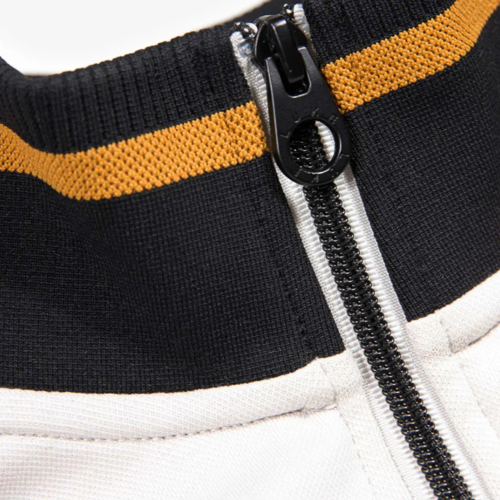 Luke Makati Zip Through Sweat Shirt - Ice Grey