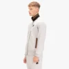 Luke Makati Zip Through Sweat Shirt - Ice Grey