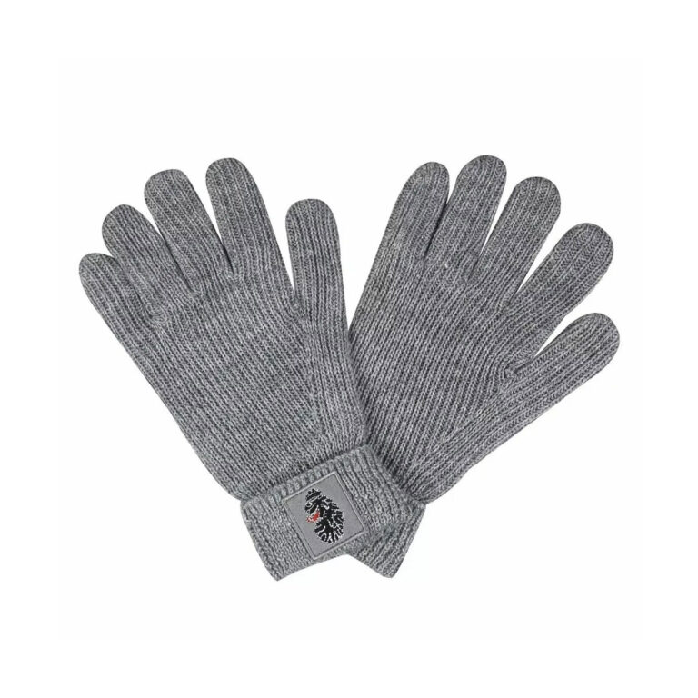 Luke Milo Patch Knitted - Marl Grey