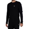 Luke Naples Sport Long Sleeve T-Shirt And Jog Pants Set - Jet Black