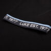 Luke Nelson Text Cuff Regular Fit Slort Sleeve T-Shirt - Black