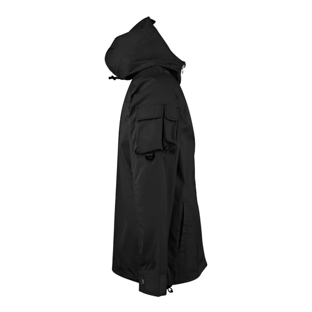 Luke Nepal Technical Hooded Jackect 110GSM - Black