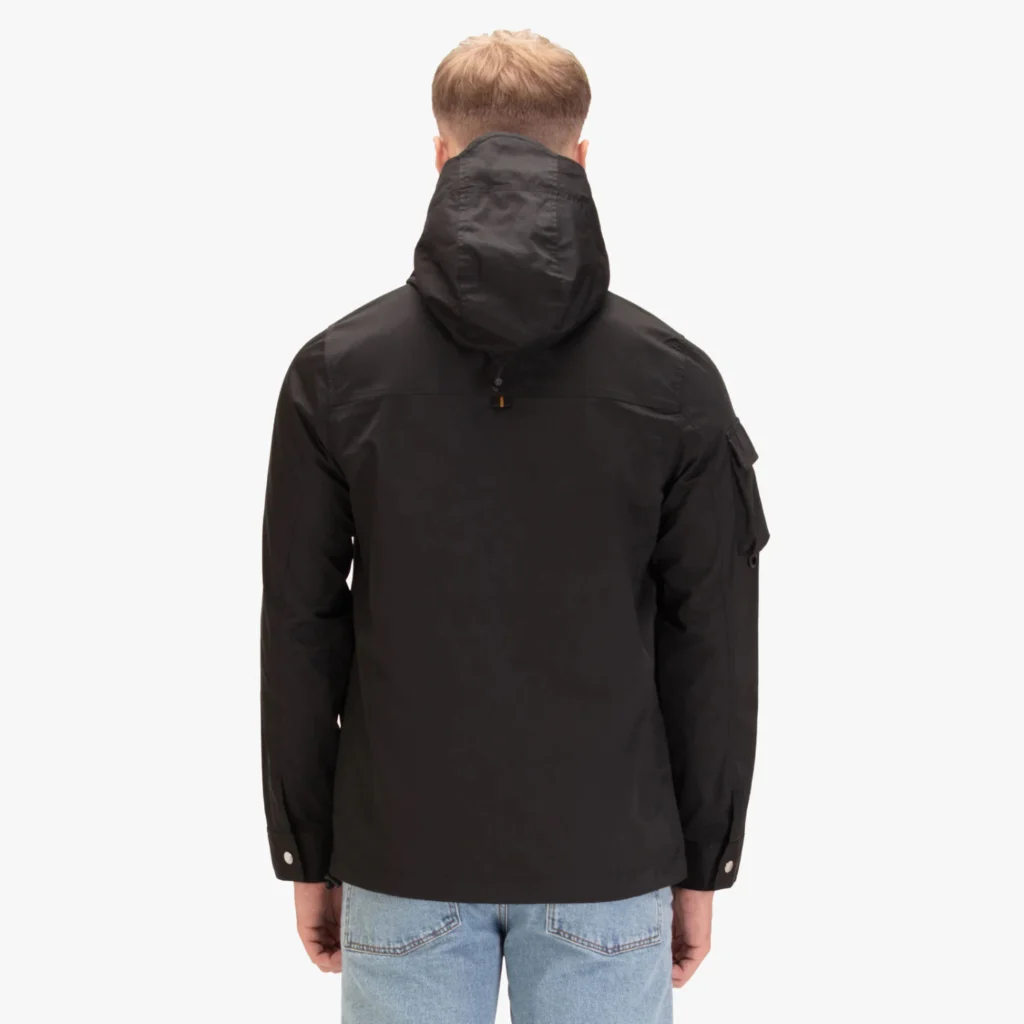 Luke Nepal Technical Hooded Jackect 110GSM - Black