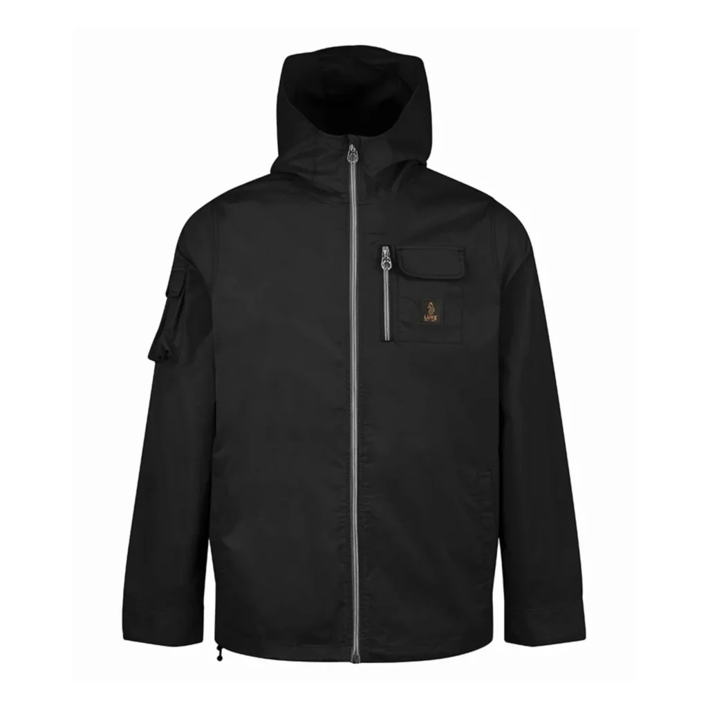 Luke Nepal Technical Hooded Jackect 110GSM - Black