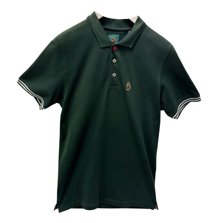 Luke New Mead Short Sleeve Polo - Racing Green