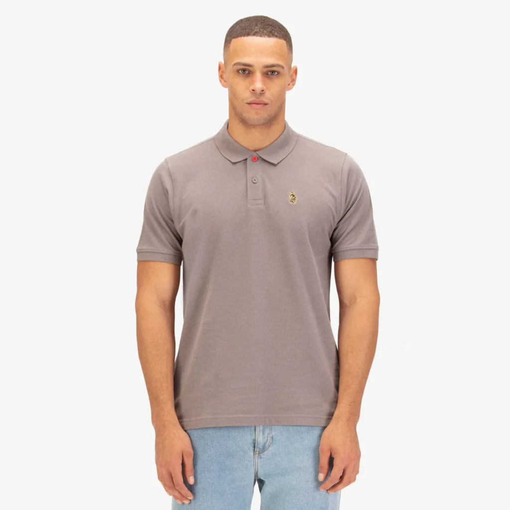 Luke New Mead Sport Core Polo - Concrete