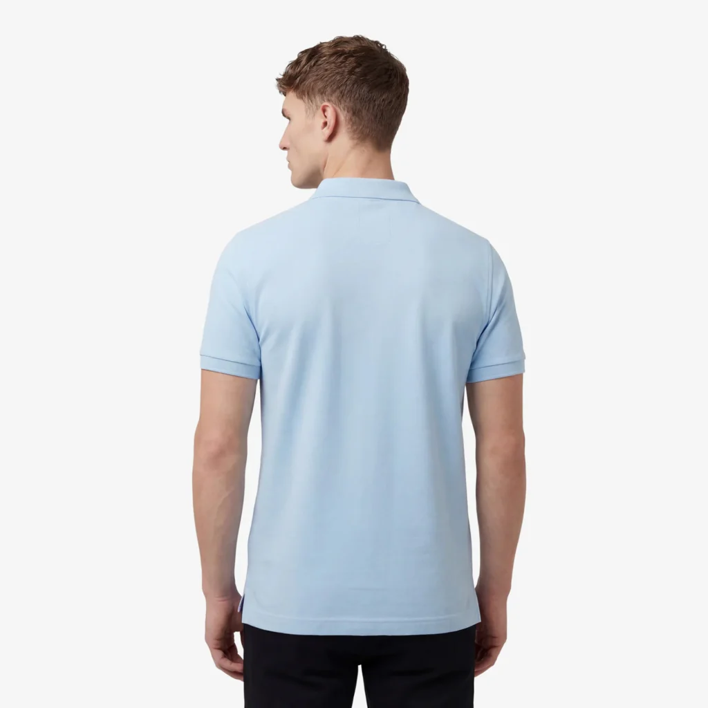 Luke New Mead Sport Core Polo - Sky Blue