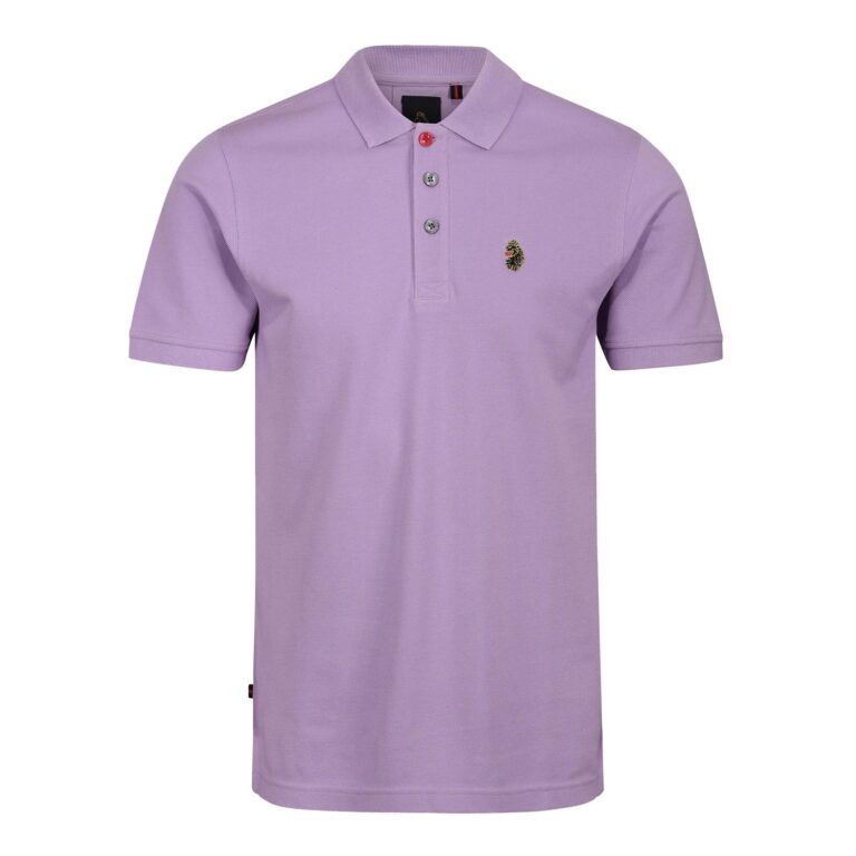 Luke New Mead Sport Regular Fit Short Sleeve Polo Shirt - Lavander