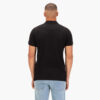 Luke New Will Tape Pique Polo - Black