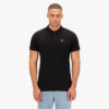 Luke New Will Tape Pique Polo - Black