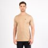 Luke Pima Shiny Lion Regular Fit Short Sleeve T-Shirt - Biscuit