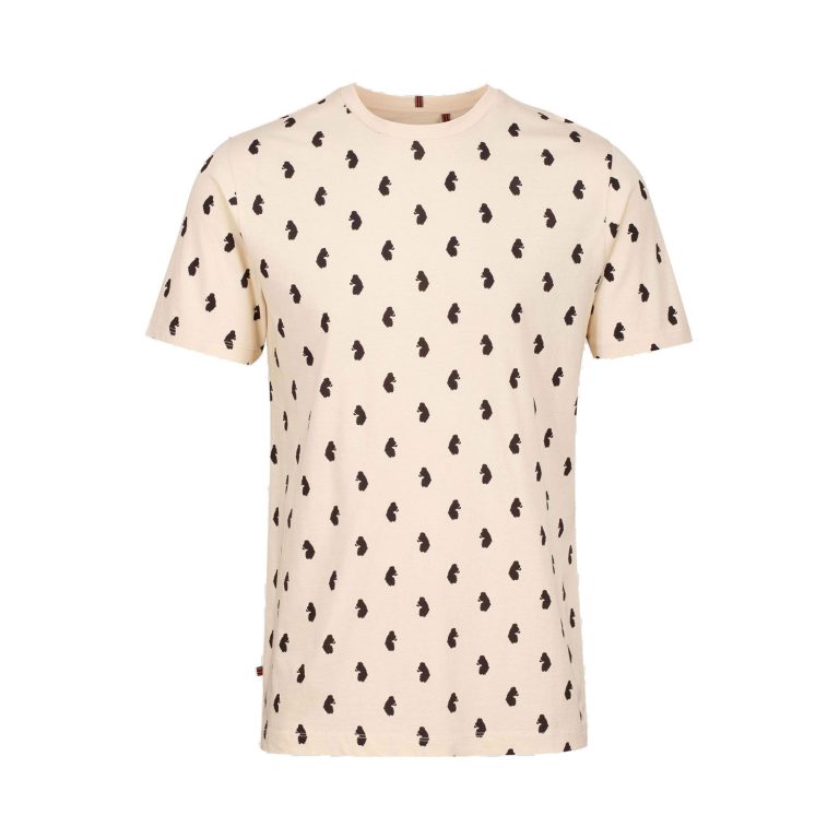 Luke Repeat Yourself Short Sleeve T-Shirt - Ecru