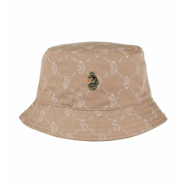 Luke Seth Printed Reversible Bucket Hat - Biscuit