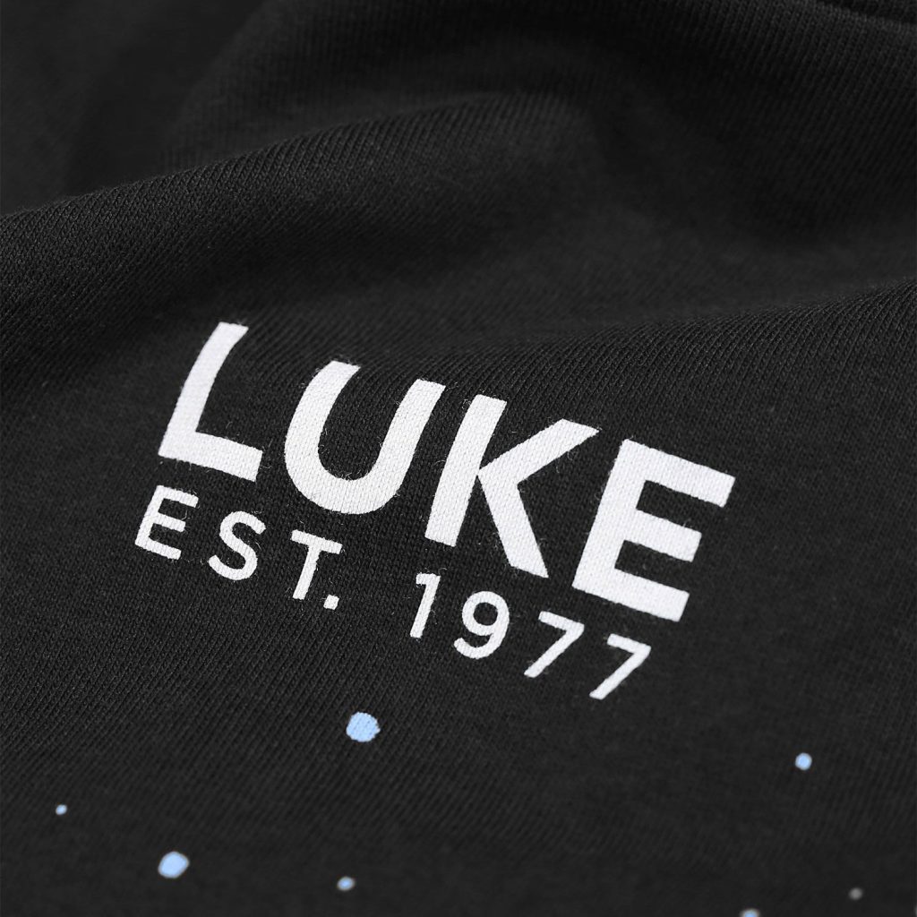 Luke St Kitts Regular Fit Short Sleeve T-Shirt - Jet Black