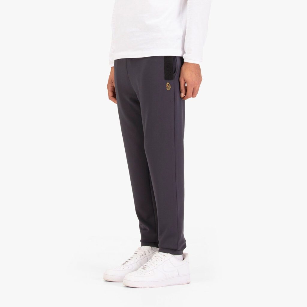 Luke TTTJ Tricot Cuffed Joggers - Charcoal