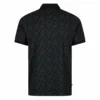 Luke Totti Overprint Zip Polo 220GSM - Black