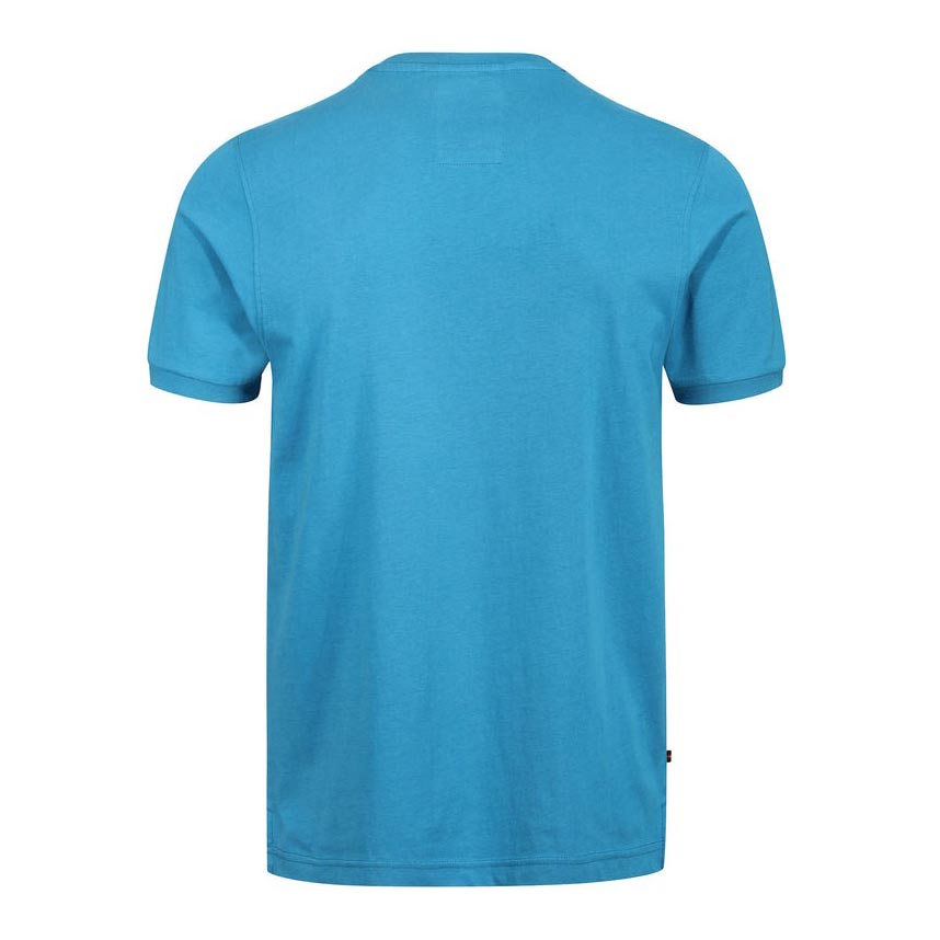Luke Traffs Regular Fit Short Sleeve T-Shirt - Med Blue
