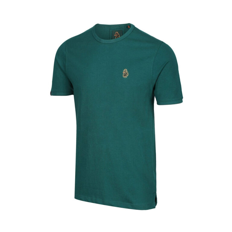 Luke Traffs Regular Fit Short Sleeve T-Shirt - Rich Emerald