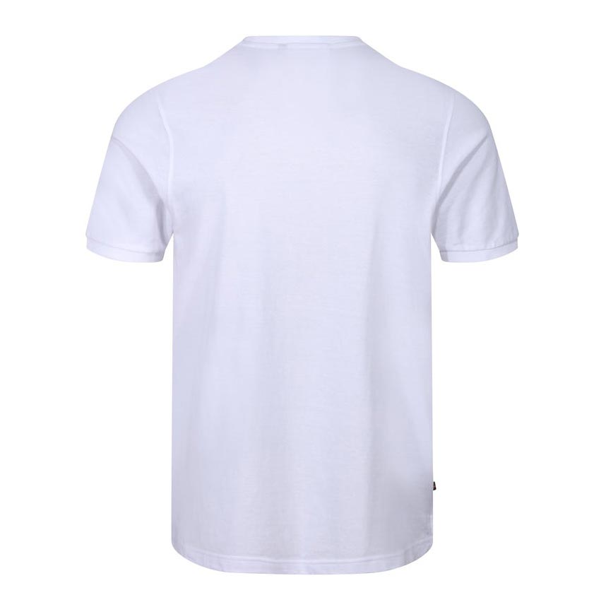 Luke Traffs Regular Fit Short Sleeve T-Shirt - White