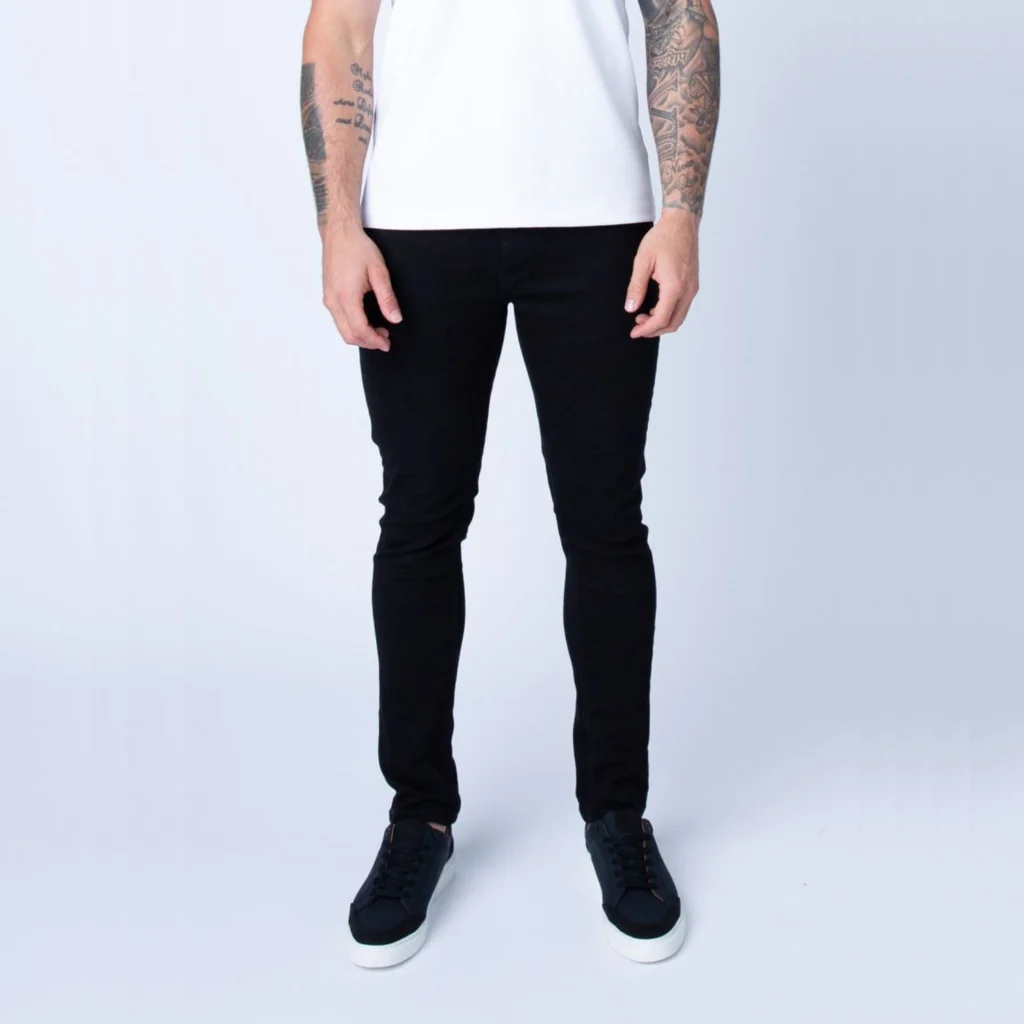 Luke Vac Slim Taper Fit Jean - Black