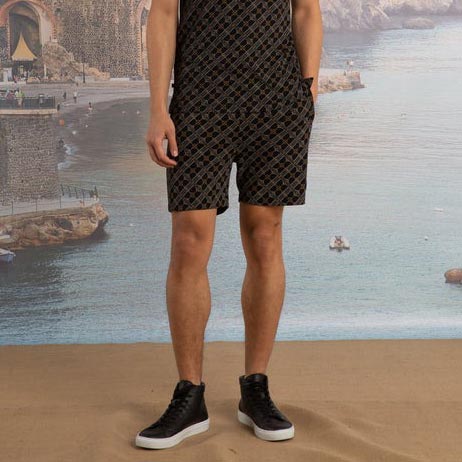 Luke What Have You Done Regular Fit Short - Jet Black