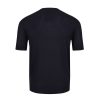 Luke Zinc Short Sleeve Knitted T-Shirt - Black