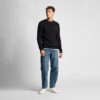 Lyle & Scott Cable Regular Fit Long Sleeve Knit Sweatshirt - Jet Black Marl